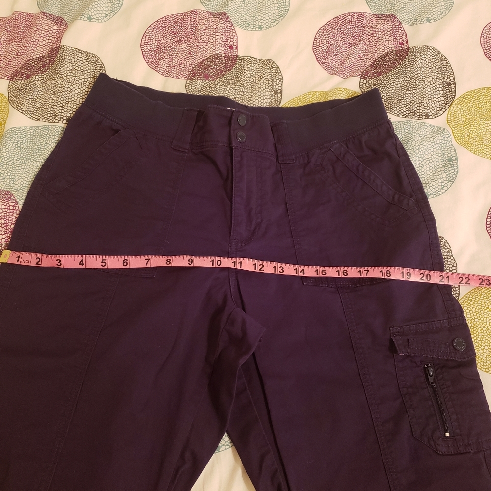 Lee Easy fit capri Navy Blue 12 NWOT - Picture 2 of 7